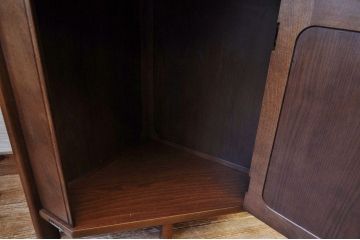 中古　カリモクコーナーキャビネットASIO61NW 98年製