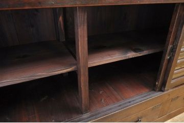 アンティーク家具　特大!九尺水屋箪笥サイドボード1