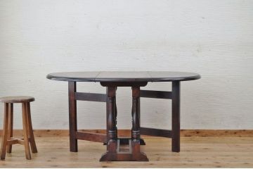 中古　松本民芸家具　バタフライテーブル