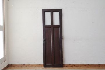 素敵なデザイン!古い木のダイヤガラスドア