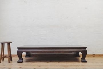 定価50万前後　大きな唐木無垢座卓(中古)