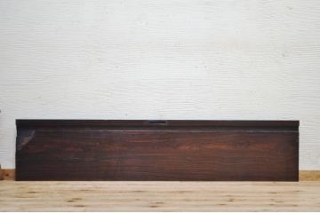 アンティーク家具　珍品希少!古い黒檀一枚板