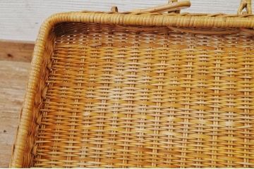 アンティーク雑貨　古いバスケット
