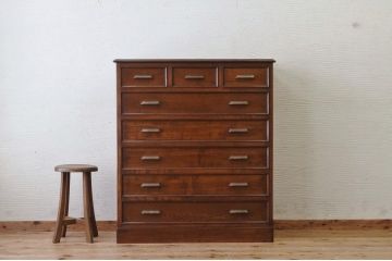極上美品!古いナラ材の上質なチェスト