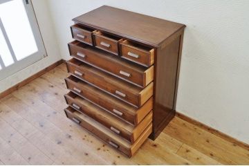 極上美品!古いナラ材の上質なチェスト