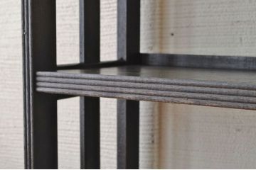 ★美品!古い木のシックな本棚