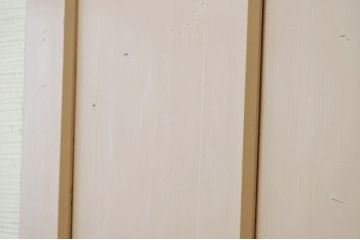 古いペイントのガラスドアノブのモールガラスドア(扉)8