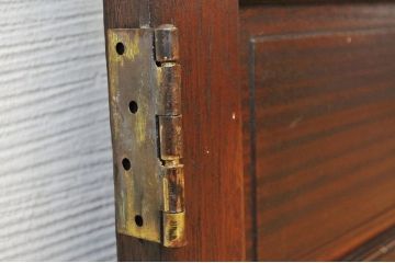 ★古い洋館の珍しいデザインのダイヤガラスドア2
