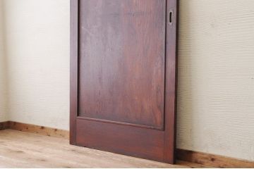 ★菱形色ガラス入り引き戸2