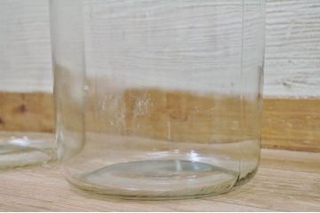 アンティーク雑貨　古いガラス瓶(ビン)3点セット