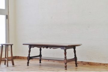 中古　飛騨産業キツツキマークセンターテーブル
