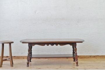 中古　飛騨産業キツツキマークセンターテーブル