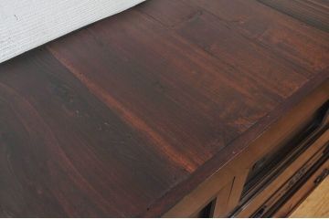 アンティーク家具　極上!古い木の六尺水屋箪笥サイドボード