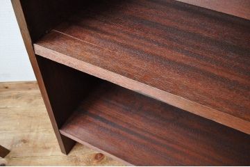 アンティーク家具　特大!古い木の重厚な飾り棚