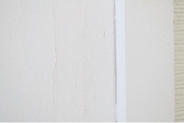 ペンキの剥げたガラスドアノブモールガラス扉7