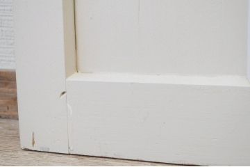 ペンキの剥げたガラスドアノブモールガラス扉7