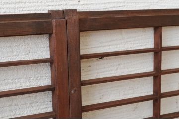 しっかりした作りのの極小障子戸4枚セット2