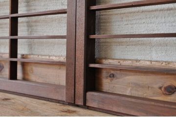 しっかりした作りのの極小障子戸4枚セット2