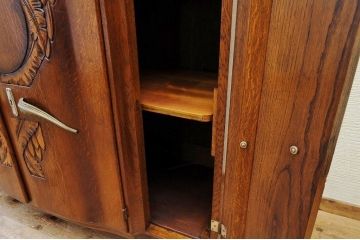 ヴィンテージ家具　イギリスビンテージ1960年代　オーク材サイドボード