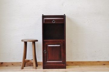 中古　飛騨産業キツツキマーク電話台