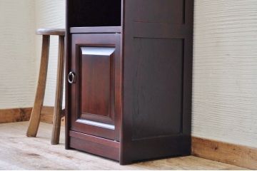中古　飛騨産業キツツキマーク電話台
