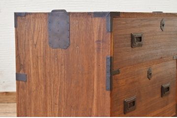 アンティーク家具　アンティーク　モダンデザインの時代箪笥ローボード1