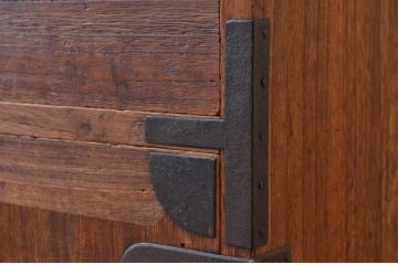 アンティーク家具　アンティーク　モダンデザインの時代箪笥ローボード1