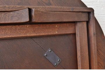 レトロ家具　レトロなアンティーク　丸型ちゃぶ台1