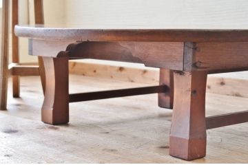 レトロ家具　レトロなアンティーク　丸型ちゃぶ台4