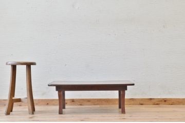 レトロ家具　レトロなアンティーク　角型ちゃぶ台