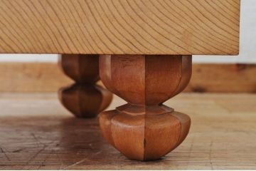 アンティーク雑貨　○古い将棋盤五寸九分