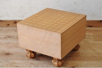 アンティーク雑貨　○古い将棋盤五寸九分