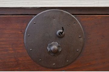 アンティーク家具　前面欅!アンティーク時代箪笥ローボード1