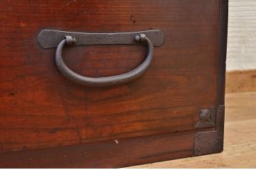 アンティーク家具　前面欅!アンティーク時代箪笥ローボード1