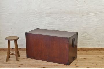 アンティーク家具　前面欅!アンティーク時代箪笥ローボード2