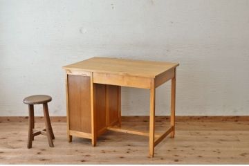 ★極上美品!アンティーク片袖机(テーブル)