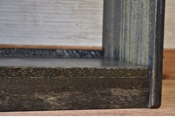 アンティーク家具　古い木のアンティーク本棚