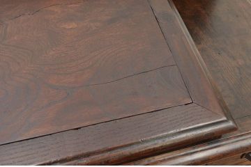 アンティーク家具　総栗材!大振りで上質な帳場机(ライティングビューロー)
