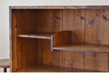 アンティーク家具　★古民具　骨董　黒柿材飾り棚(箪笥)