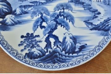 大正〜昭和初期　古い皿3枚セット　磁器