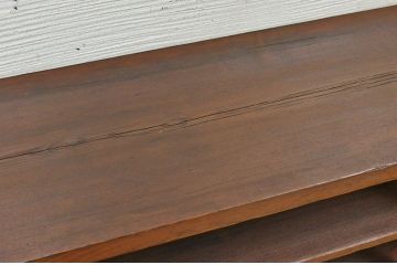 アンティーク家具　★古い木のアンティーク下駄箱(飾り棚)