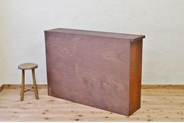 アンティーク家具　★古い木のアンティーク下駄箱(飾り棚)
