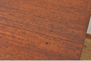 アンティーク家具　古い木のシンプルなアンティーク作業台(テーブル)
