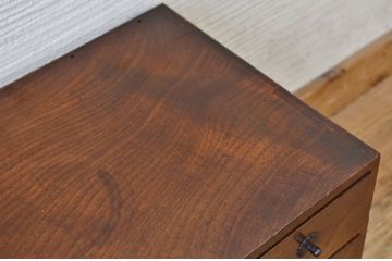 アンティーク家具　高級品!古い総桑材の指物小引き出し