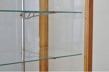 レトロ家具　古い駄菓子屋のレトロで大きなガラスケース
