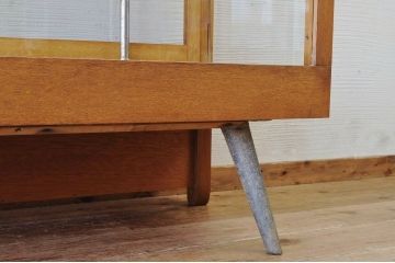 レトロ家具　古い駄菓子屋のレトロで大きなガラスケース