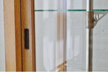 レトロ家具　古い駄菓子屋のレトロで大きなガラスケース