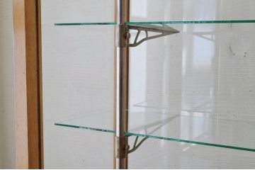レトロ家具　古い駄菓子屋のレトロで大きなガラスケース