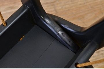 中古　カリモク折り畳みマガジンラック