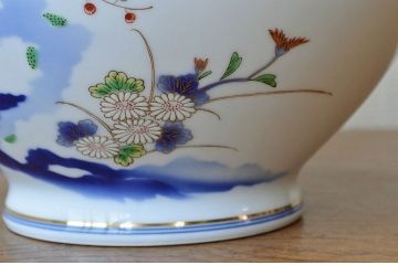 中古美品　定価20000円　深川製花瓶(有田焼)